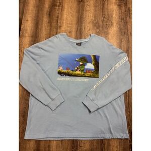 BoxLunch Hunter x Hunter Gon Freecss Light Blue Graphic Sweatshirt 3X Anime